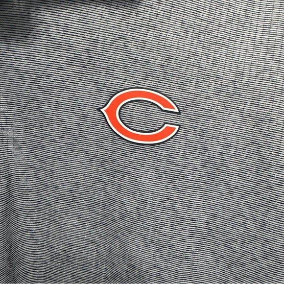 Chicago Bears NFL Nike ONFIELD Dri-Fit Men's Polo Navy Blue Size XL Football - Picture 3 of 9